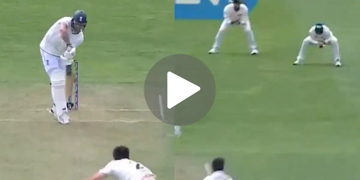 [Watch] Ben Stokes Gets Exposed By O'Rourke; Left Clueless Against Quality Bowling